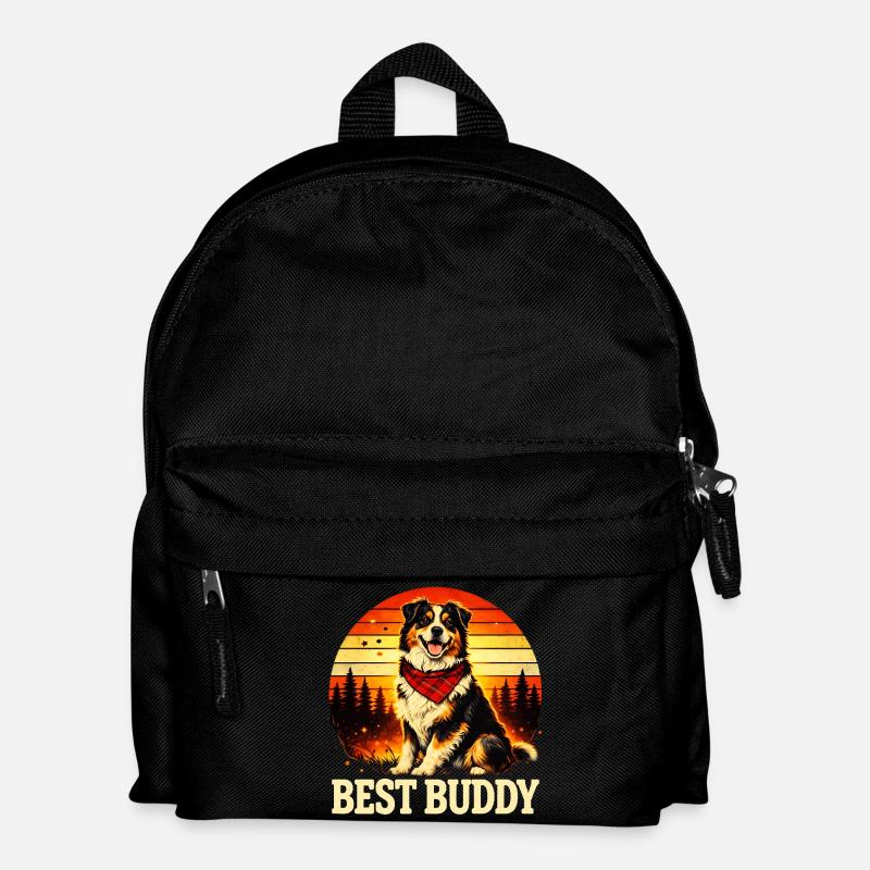Berger australien - Sac à dos Enfant - noir
