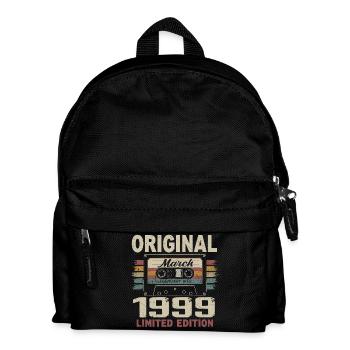 March 1999 Vintage March 1999 - Kids' Backpack - black - Front