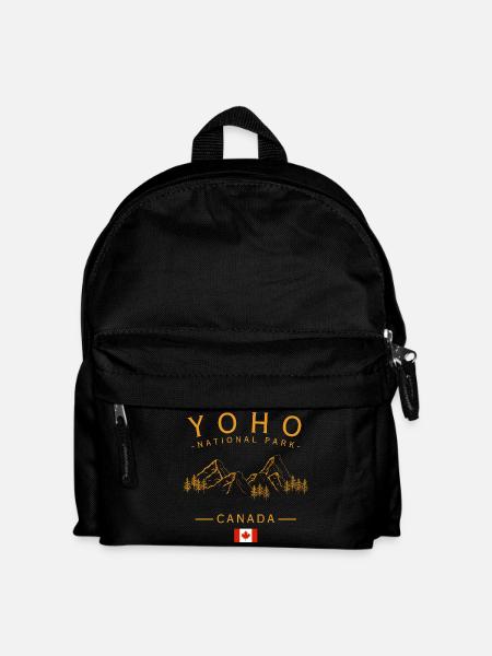 Yoho National Park Canada - Kids' Backpack - black