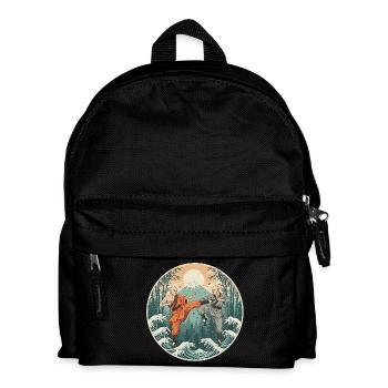 Kung Fu Martial Arts - Kids' Backpack - black - Front