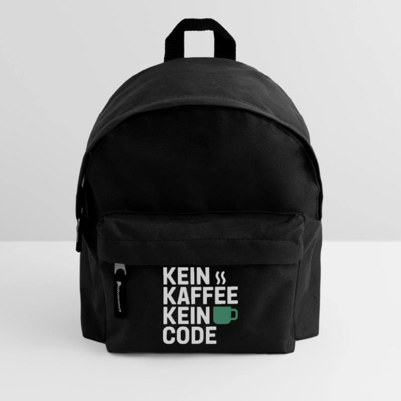 Kein Kaffee Kein Code Programmierer Informatiker Kinder Rucksack