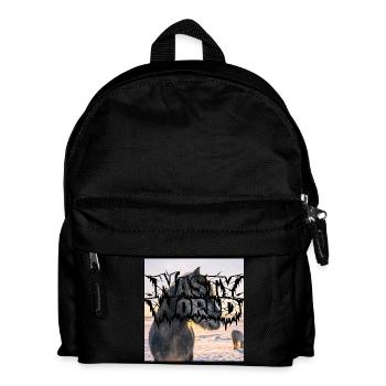 Dark Horse Silhouette Logo - Kids' Backpack - black - Front