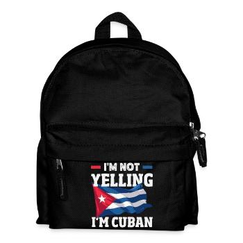 Cuba Pride & Home - Design du drapeau de Cuba - Sac à dos Enfant - noir - Devant