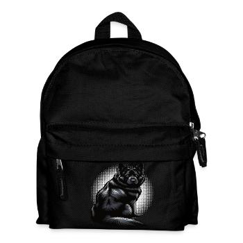 Black German Shepherd German Shepherd Owner - Kids' Backpack - black - Front