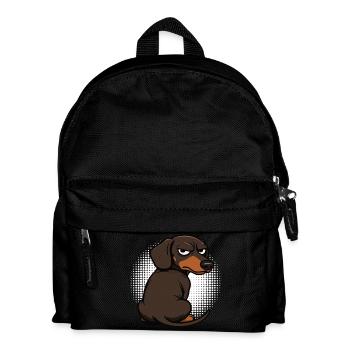 Propriétaire teckel Teckel Propriétaire teckel Propriétaire teckel Amant teckel - Sac à dos Enfant - noir - Devant