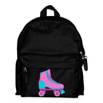 Roller Skate Roller Skating Roller Derby 80s - Kids' Backpack - black - Front