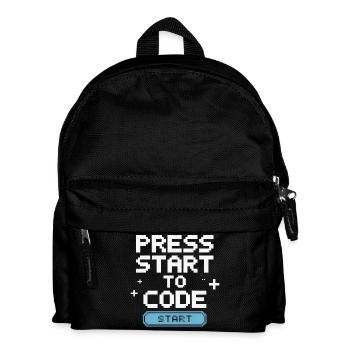 Programmeurs – Développeurs de programmation et informaticiens - Sac à dos Enfant - noir - Devant