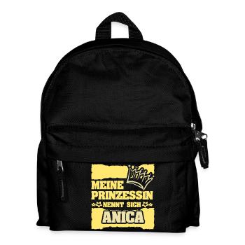 Anica - Kinder Rucksack - Schwarz - Vorne