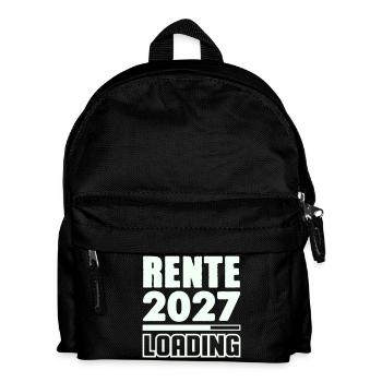 Pension 2027 Loading - Kids' Backpack - black - Front