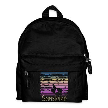 Sunshine Retro Sunglasses - Kids' Backpack - black - Front