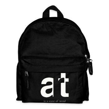 art- Is a State of Mind - Kids' Backpack - black - Front