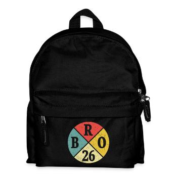 Brother Bro 2026 Big Brother Gift - Kids' Backpack - black - Front