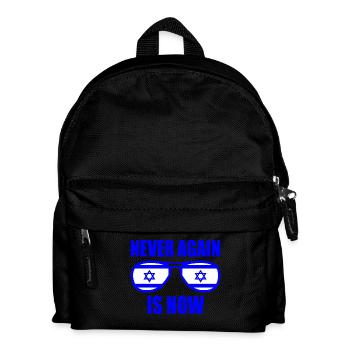 Never again is now - Kinder Rucksack - Schwarz - Vorne
