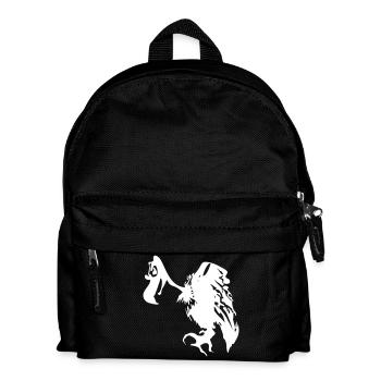Geier - Kinder Rucksack - Schwarz - Vorne