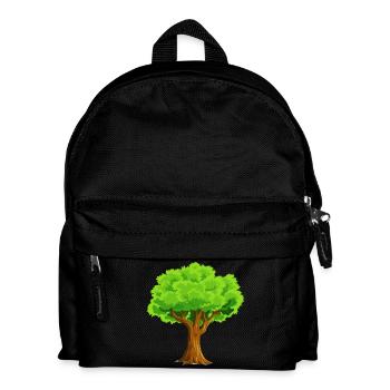 arbre - Sac à dos Enfant - noir - Devant