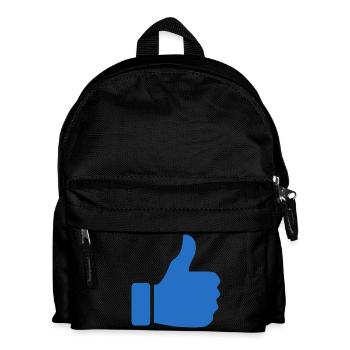 Daumen hoch - Kinder Rucksack - Schwarz - Vorne