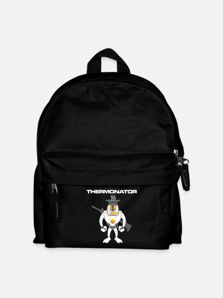 Thermonator Terminator Geschenkidee - Kinder Rucksack - Schwarz