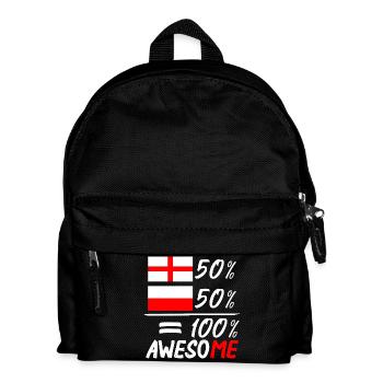 Half english Half Polish - Kids' Backpack - black - Front