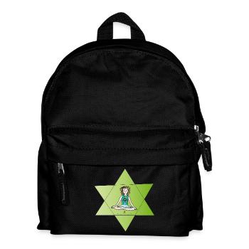The guardian of children yoga - Kids' Backpack - black - Front