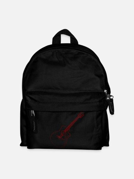 guitar - Kids' Backpack - black
