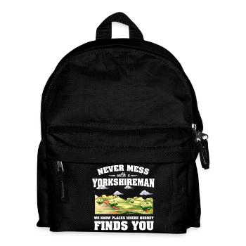 Countries Yorkshire - Kids' Backpack - black - Front