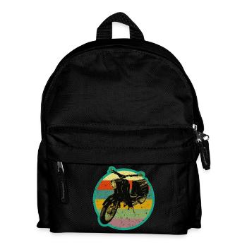 Cyclomoteur Schwalbe rétro Simmi - Sac à dos Enfant - noir - Devant