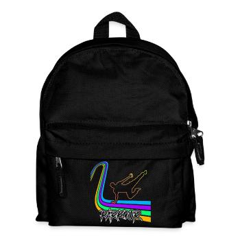 parkour - Kids' Backpack - black - Front