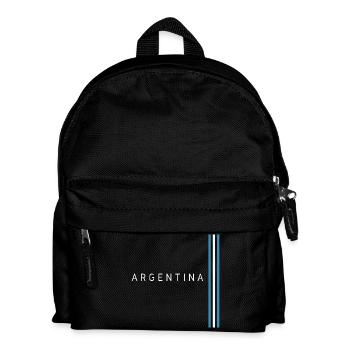 Drapeau argentin, fierté argentine - Sac à dos Enfant - noir - Devant