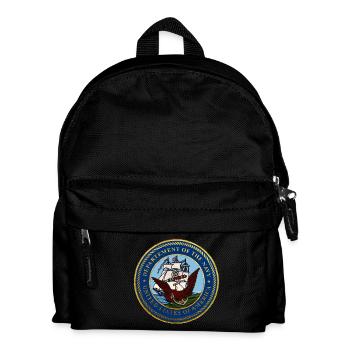 NAVY USA LANDUNG NORMANDIE Louis RUNEMBERG © - Kinder Rucksack - Schwarz - Vorne