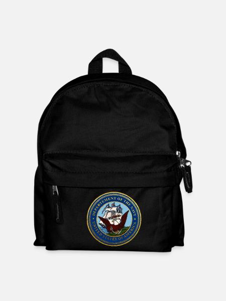 NAVY USA DEBARQUEMENT NORMANDIE Louis RUNEMBERG © - Sac à dos Enfant - noir