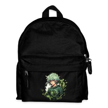 Manga Design - Kids' Backpack - black - Front