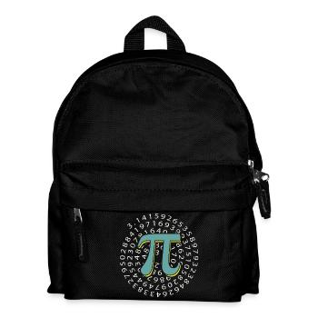 Pi-Tag - Glücklicher Pi-Tag - Kinder Rucksack - Schwarz - Vorne