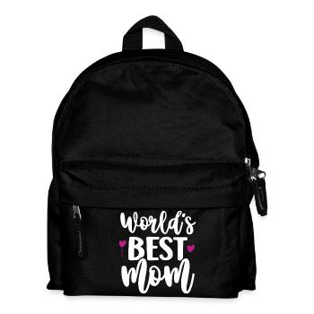 Die beste Mutter der Welt - Kinder Rucksack - Schwarz - Vorne