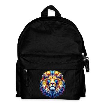 Lion - Kids' Backpack - black - Front