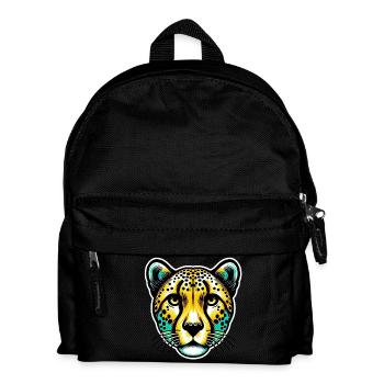 Cheetah - Kids' Backpack - black - Front
