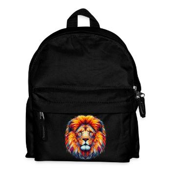 Lion - Sac à dos Enfant - noir - Devant
