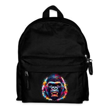 Gorilla - Kids' Backpack - black - Front