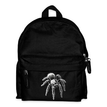 Tarentule Portrait Araignée Araignées Animaux - Sac à dos Enfant - noir - Devant