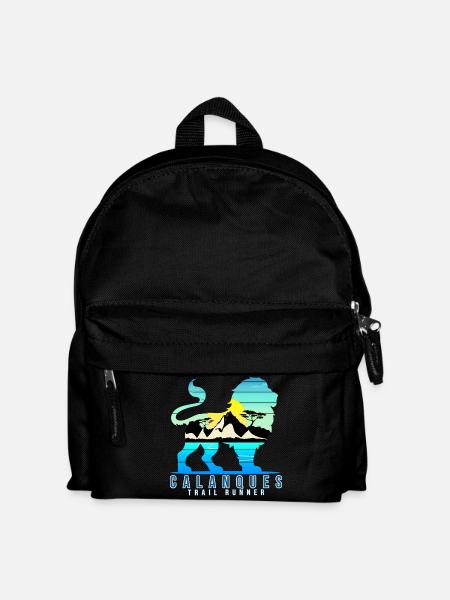 Calanque lion, Trail runner, sport, adventure - Kids' Backpack - black