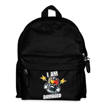 Emotional depth, self-awareness, acceptance - Kids' Backpack - black - Front