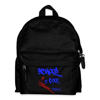 School is cool, enrollment - Kids' Backpack - black - Front