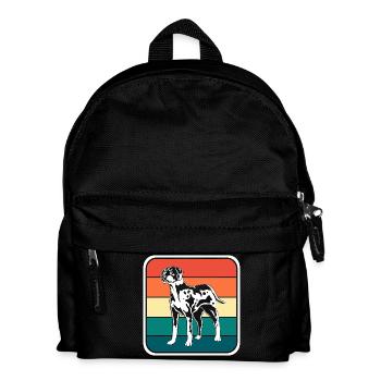 Catahoula Dog - Kids' Backpack - black - Front