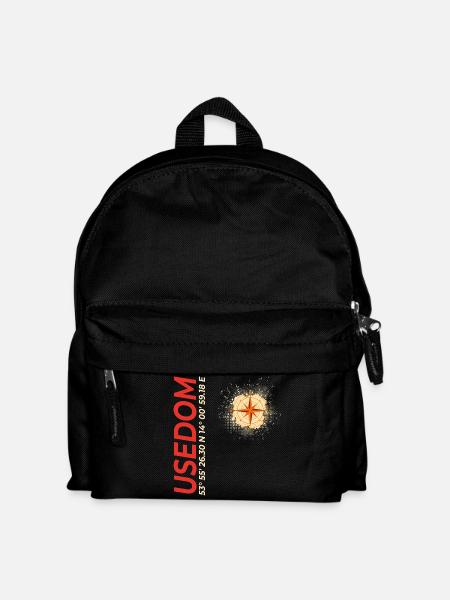 Usedom - Kinder Rucksack - Schwarz
