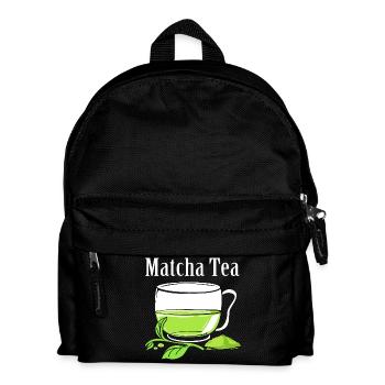Matcha Tee - Kinder Rucksack - Schwarz - Vorne