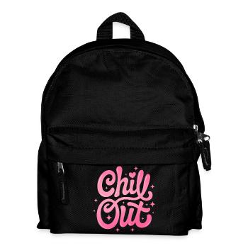 Chill Out - Kinder Rucksack - Schwarz - Vorne