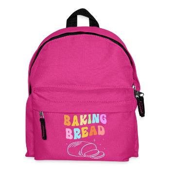 Bäcker Bäckerin Backen - Kinder Rucksack - Fuchsia - Vorne