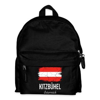 Kitzbühel - Kinder Rucksack - Schwarz - Vorne