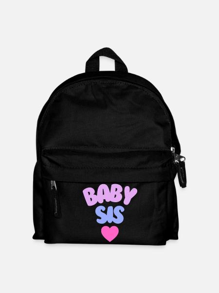 Baby Sis Love - Kids' Backpack - black