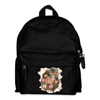 Deer Fawn - Kids' Backpack - black - Front