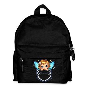 Angel Pocket Portal - Kids' Backpack - black - Front